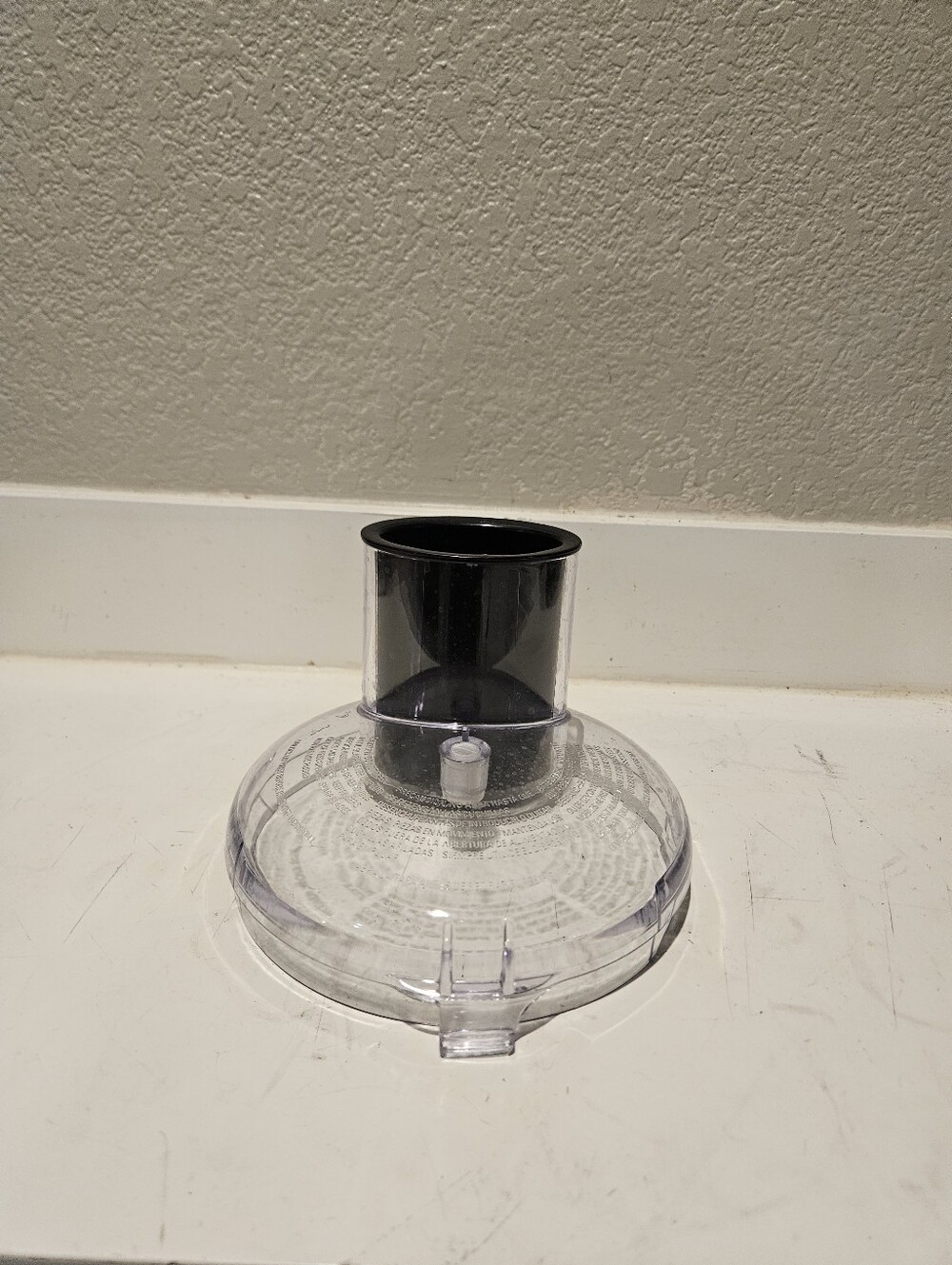 Black & Decker Food Processor Bowl Cover Top Lid Pusher FP1600B FP1700B FP1800B